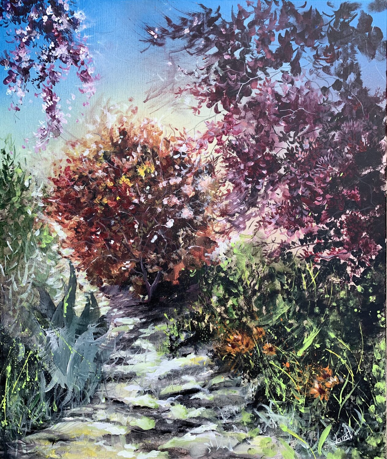 Sous la folie du mois d’Avril Claire Morand