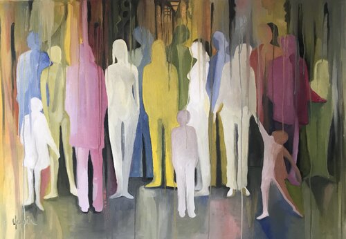 Kommunikation von Nicola Quici, Malerei kaufen auf Singulart