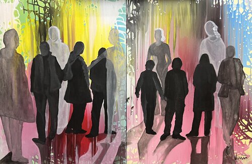 Gemeinsam von Nicola Quici, Malerei kaufen auf Singulart