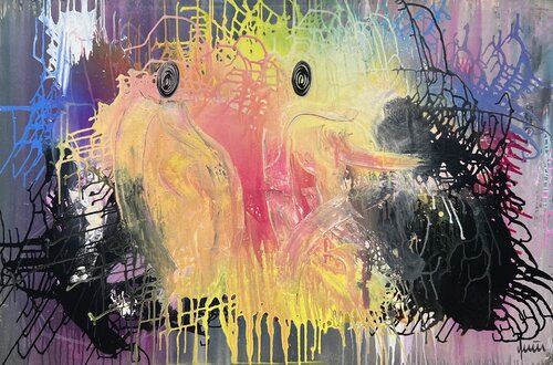 ON A WALK von Nicola Quici, Malerei kaufen auf Singulart