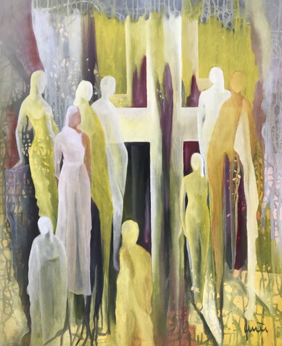 The way of the cross von Nicola Quici, Malerei kaufen auf Singulart