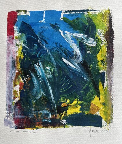 Sotto mare von Nicola Quici, Werk auf Papier kaufen auf Singulart