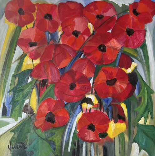 Tulips von Nicola Quici, Malerei kaufen auf Singulart