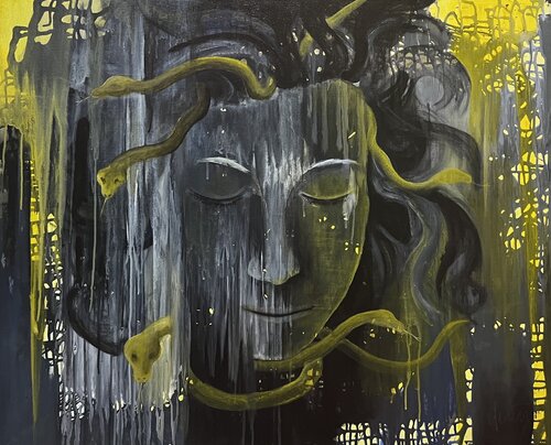 Medusa von Nicola Quici, Malerei kaufen auf Singulart