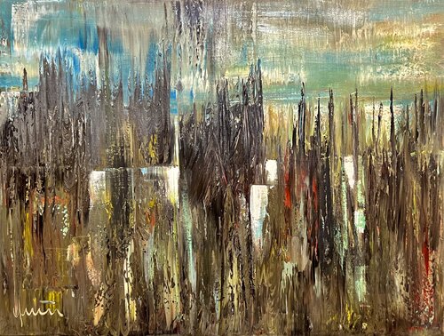 Tra i cespugli von Nicola Quici, Malerei kaufen auf Singulart