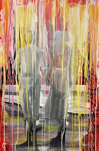 Promenade am Meer von Nicola Quici, Malerei kaufen auf Singulart