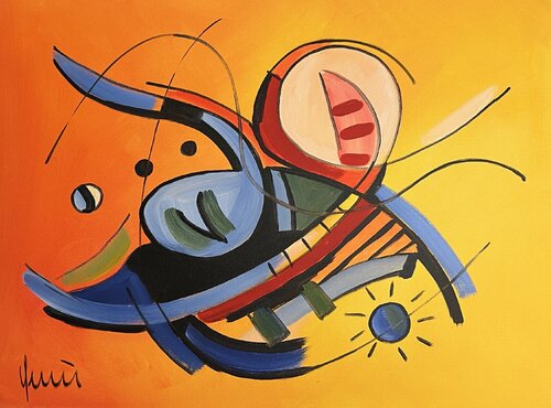 Spiel Freund van Nicola Quici, Schilderij te koop op Singulart