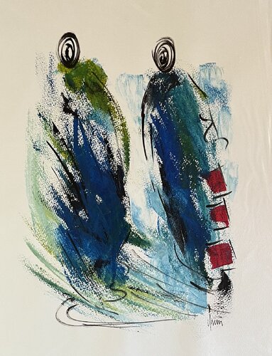 Die Reise von Nicola Quici, Malerei kaufen auf Singulart