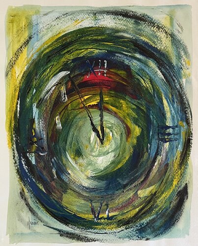 Die Zeit van Nicola Quici, Schilderij te koop op Singulart