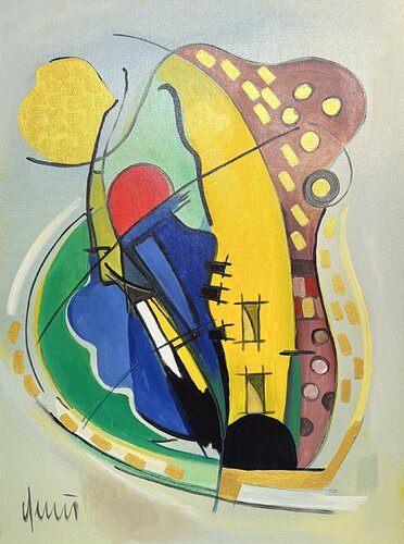 Zwei Seele by Nicola Quici, Painting for Sale on Singulart