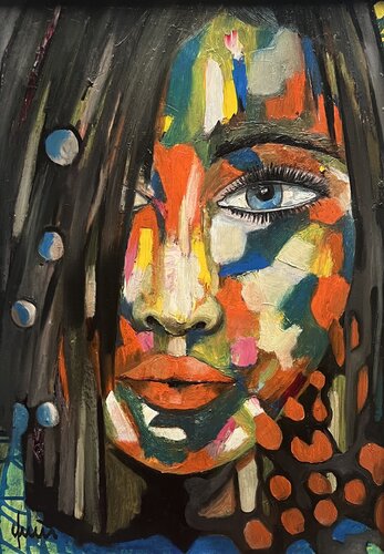 Junge Frau van Nicola Quici, Schilderij te koop op Singulart