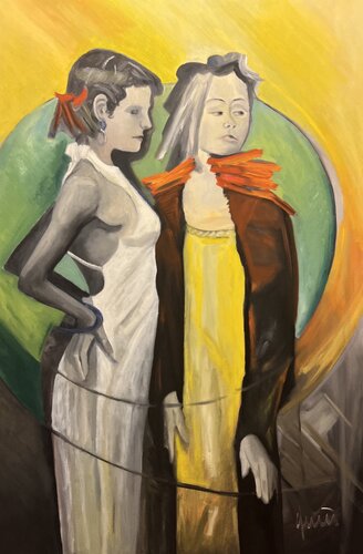 Le couple von Nicola Quici, Malerei kaufen auf Singulart