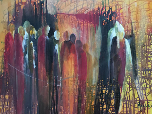 Das Gebet di Nicola Quici, Pittura in vendita su Singulart