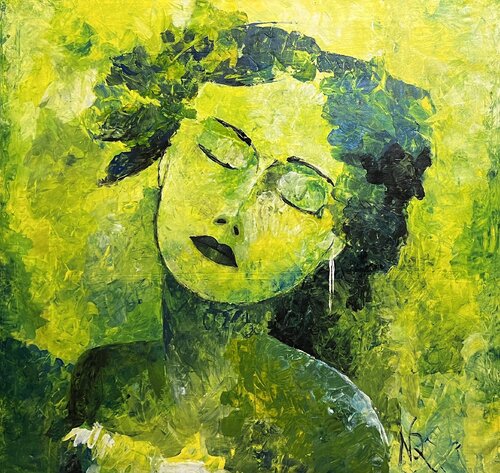 Meditation von Nicola Quici, Malerei kaufen auf Singulart