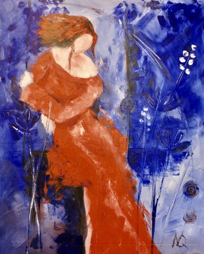 The Swing ( L ´altalena) par Nicola Quici, Peinture en vente sur Singulart