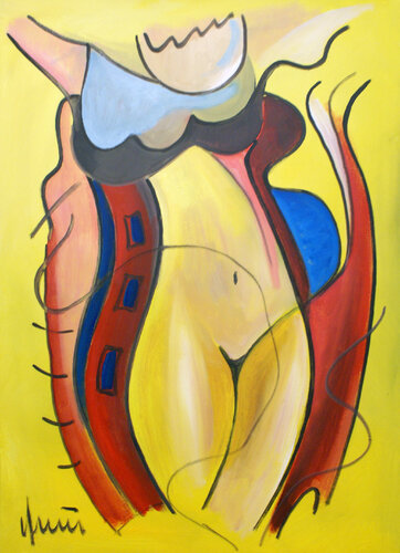 Bikini by Nicola Quici, 油畫 for Sale on Singulart