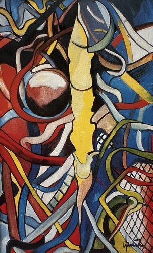 Die Erschaffung der Erde di Nicola Quici, Pittura in vendita su Singulart