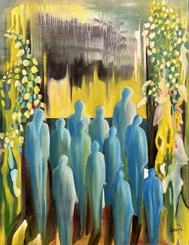 Travels into the light di Nicola Quici, Pittura in vendita su Singulart