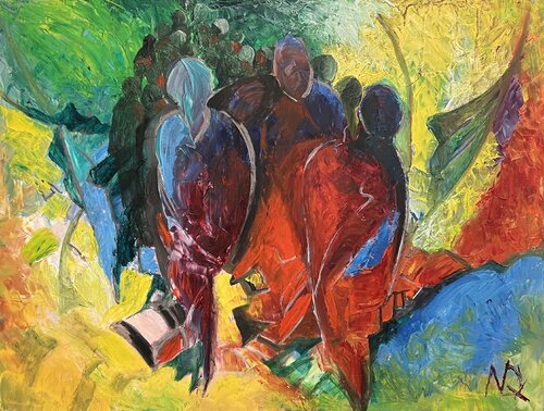 Auf Wanderschaft par Nicola Quici, Peinture en vente sur Singulart