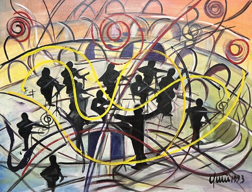 Concerto von Nicola Quici, Malerei kaufen auf Singulart