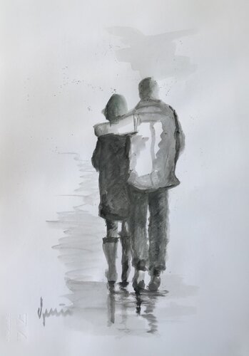 Gemeinsam von Nicola Quici, Zeichnungen kaufen auf Singulart