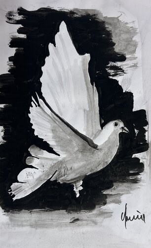 Messaggio von Nicola Quici, Werk auf Papier kaufen auf Singulart