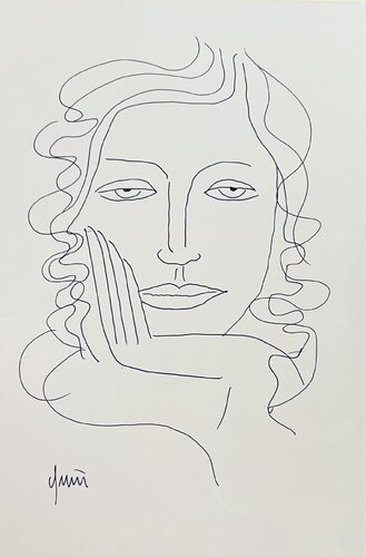 Posing von Nicola Quici, Zeichnungen kaufen auf Singulart