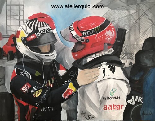 Schumacher und Vettel 2012 Nicola Quici