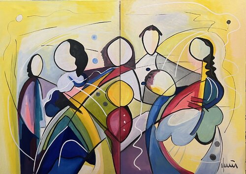 Das Abendgebet von Nicola Quici, Malerei kaufen auf Singulart