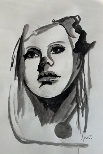 Woman 2 von Nicola Quici, Werk auf Papier kaufen auf Singulart