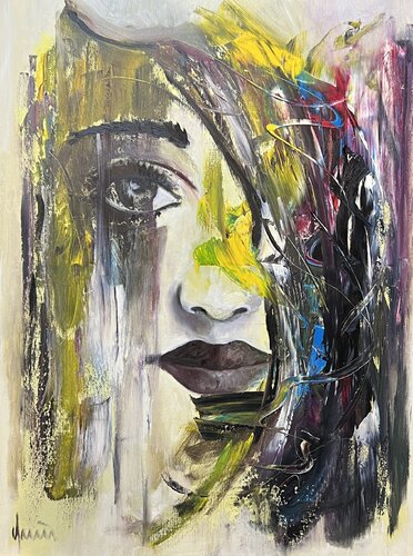 The mirror di Nicola Quici, Pittura in vendita su Singulart