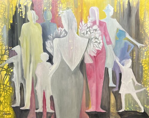 Mother´s day von Nicola Quici, Malerei kaufen auf Singulart