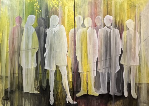 Begegnung von Nicola Quici, Malerei kaufen auf Singulart