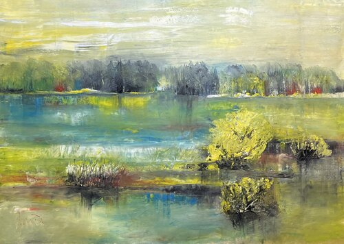 Natura incontaminata von Nicola Quici, Malerei kaufen auf Singulart