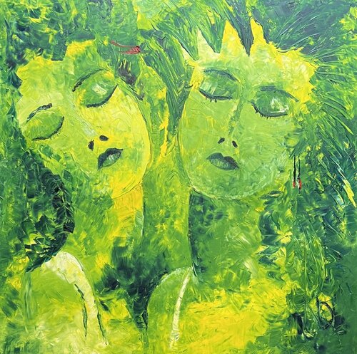 Twins van Nicola Quici, Schilderij te koop op Singulart