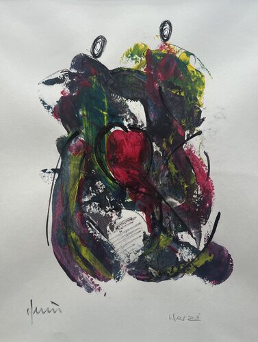 Herz von Nicola Quici, Werk auf Papier kaufen auf Singulart