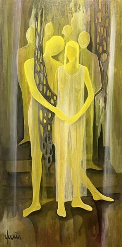 Cammino d ´amore di Nicola Quici, Pittura in vendita su Singulart