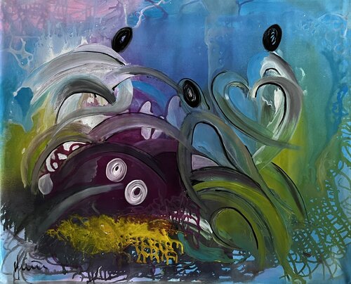 Das Spiel von Nicola Quici, Malerei kaufen auf Singulart