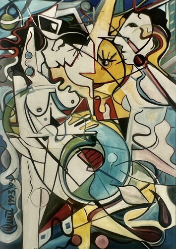 The virgin di Nicola Quici, Pittura in vendita su Singulart