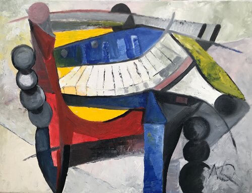 Stilleben Piano von Nicola Quici, Malerei kaufen auf Singulart