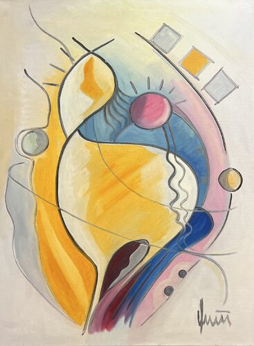 Motherly love par Nicola Quici, Peinture en vente sur Singulart