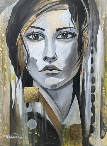 La Dorata di Nicola Quici, Pittura in vendita su Singulart