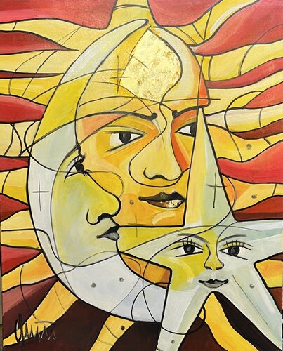 Die Gestirne von Nicola Quici, Malerei kaufen auf Singulart