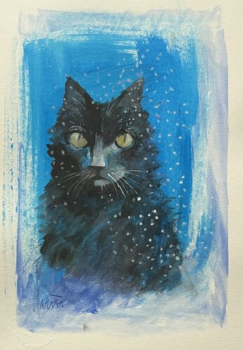 Cat 10 von Nicola Quici, Malerei kaufen auf Singulart