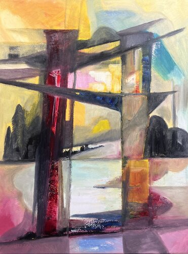 The bridge von Nicola Quici, Malerei kaufen auf Singulart