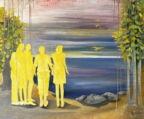 Look at the horizon by Nicola Quici, 絵画 for Sale on Singulart