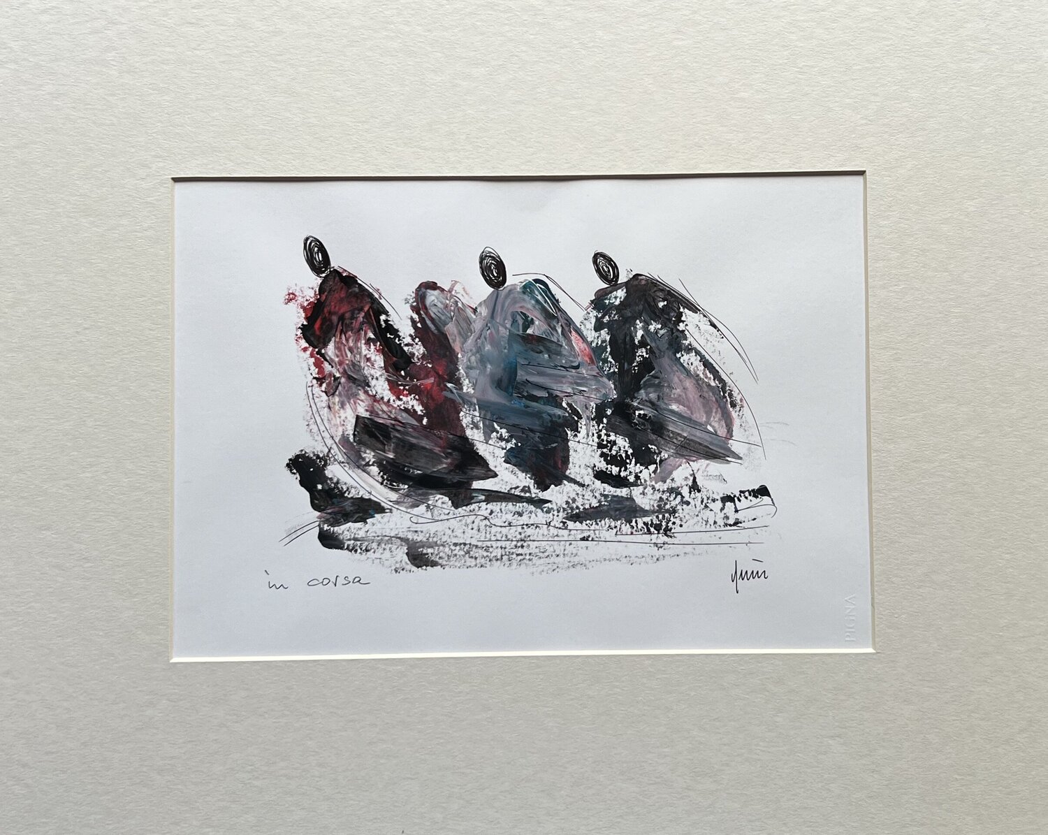 la corsa Nicola Quici