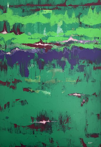 Die Wiese van Boryana Nindl, Schilderij te koop op Singulart
