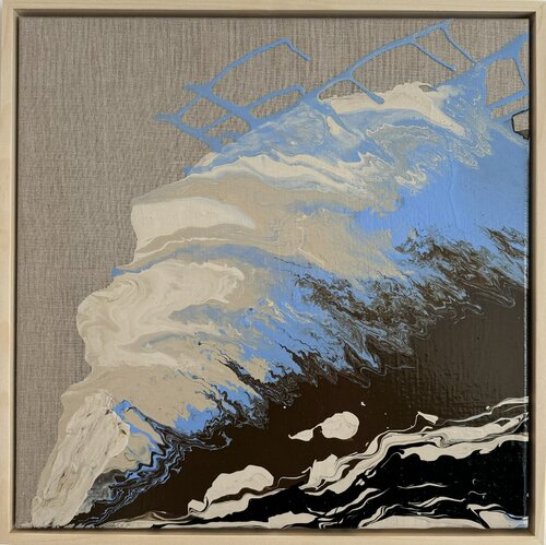 Blue von Boryana Nindl, Malerei kaufen auf Singulart