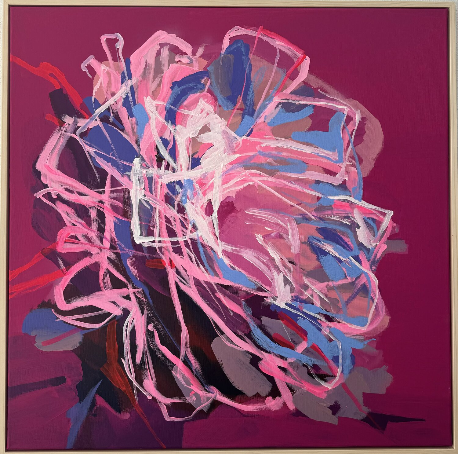 „Happy Flowers“ / Magenta Boryana Nindl